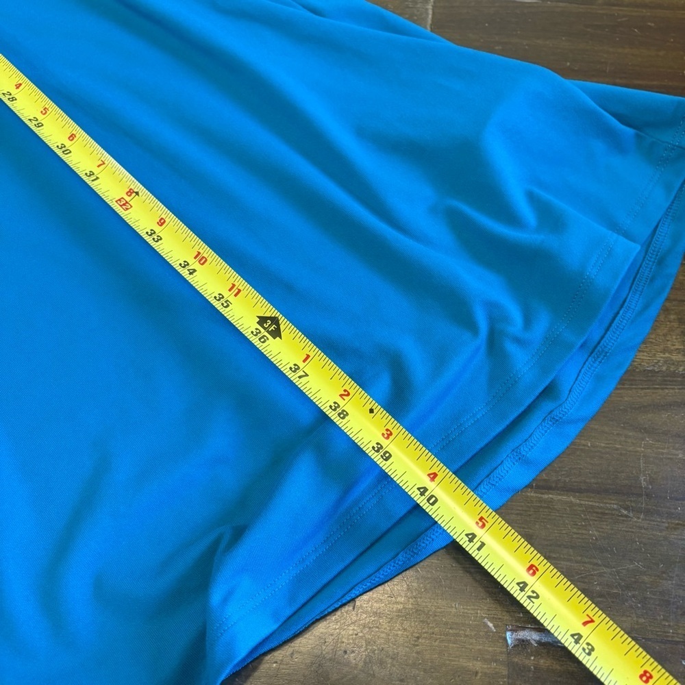 The North Face Abby Dress Women's M Teal Racer Back Outdoor UPF30 Large Hike - Picture 9 of 11